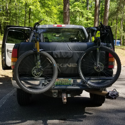 bike rack for pickup truck tailgate